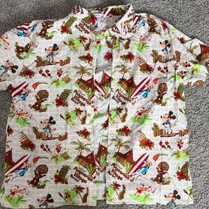 Disney’s Polynesian Village Resort Button Down